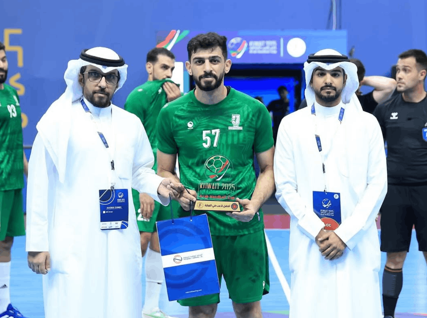 National Cleaning Company
Recognized as Official Sponsor of the Arab Handball Cup